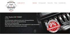 Desktop Screenshot of chip4power.de
